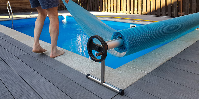 Características de las cubiertas enrollables para piscinas